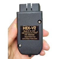 VCDS HEX-V2 V23.11.0 VAG COM 23.11.0 VCDS HEX V2 Intelligent Dual-K & CAN USB Interface