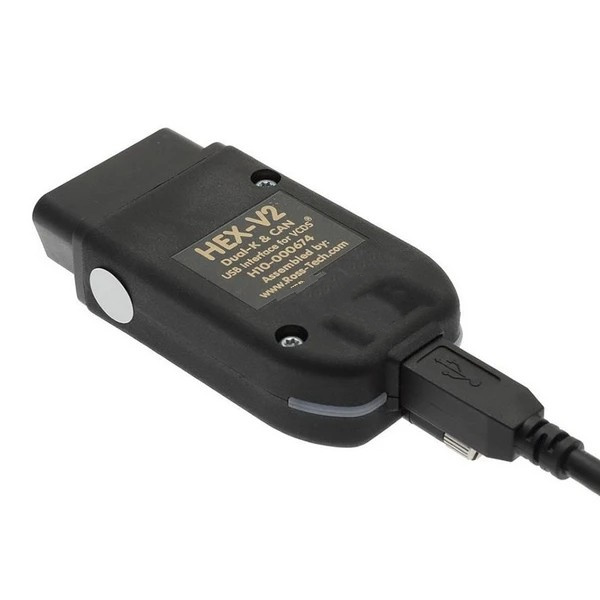 V2023.11 VAG COM VCDS HEX V2 Dual-K & CAN USB Interface for VW AUDI