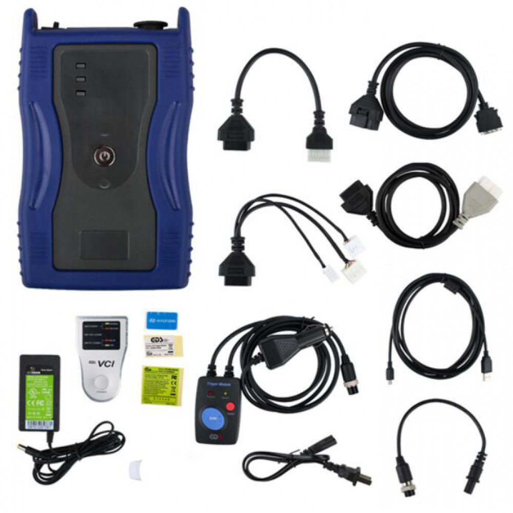 GDS VCI Kia & Hyundai Diagnostic tool with Trigger Module Firmware V2.24 Hyundai Software V19 Kia Software 