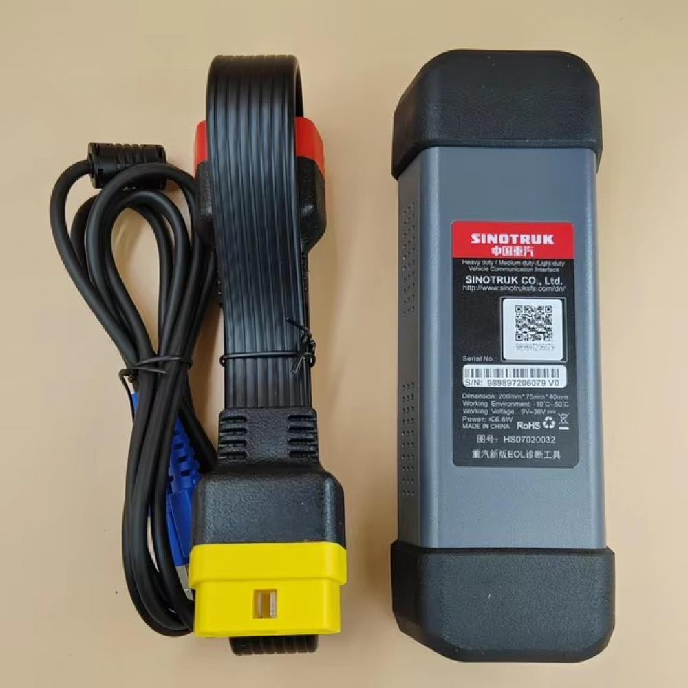 Newest Sinotruck EOL OBD Diesel Truck Scanner Diagnostic Tool For HOWO A7/T7H/Sitrak/Hohan