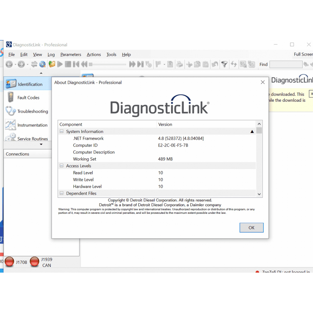 2024.09 DDDL 8.20 Detroit Diesel Diagnostic Link 8.20 SP1 Professional Level10 + Troubleshooting