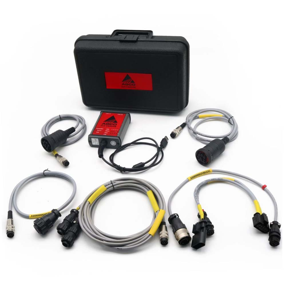 V2024.05 AGCO Diagnostic kit FOR AGCO CANBUS FENDT FenDias Massey Ferguson FOR AGCO SISU Power WinEEM4 Service Tools