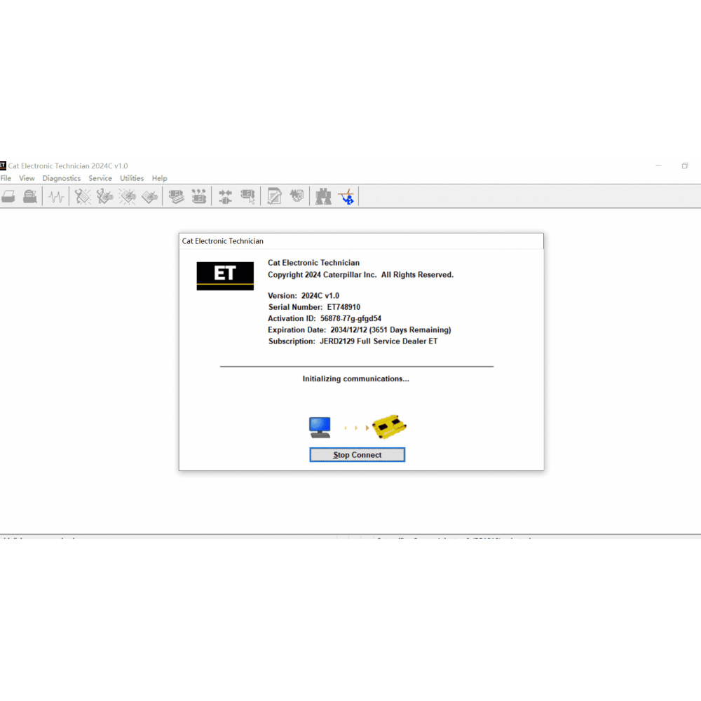Cat Caterpillar ET 2024C/2019C Software Caterpillar Electronic Technician With 1 Time Free Activation