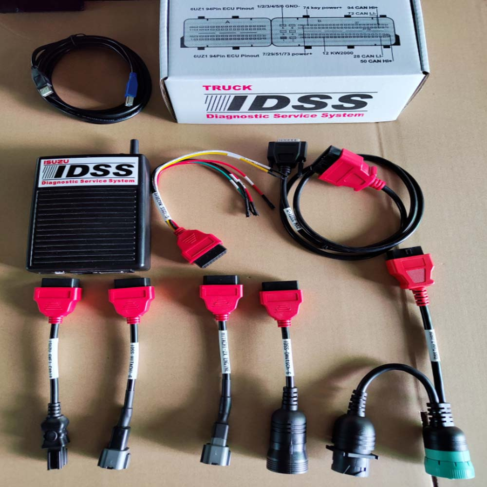 Isuzu Truck Diagnostic Kit (MX2) with Isuzu IDSS 2019V G-IDSS and E-IDSS Software