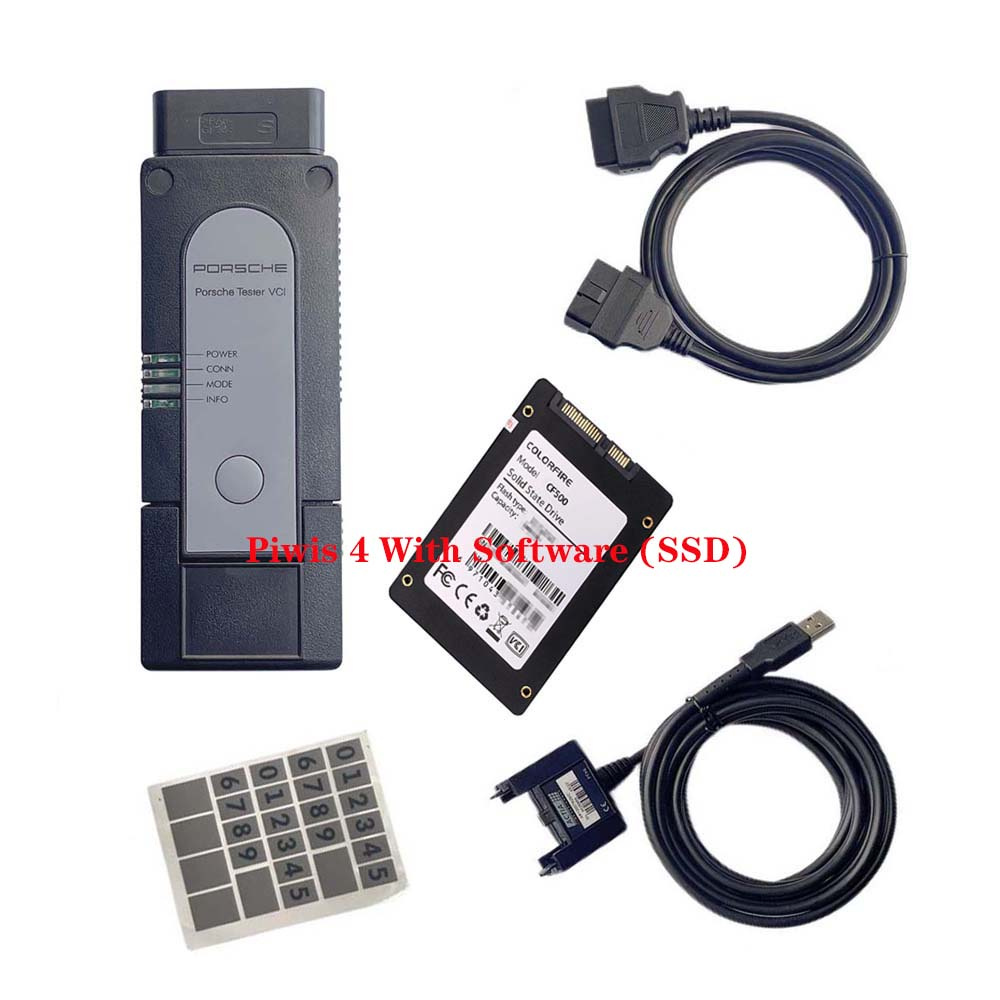 Porsche Piwis 4 Tester Piwis IV Diagnostic Tool With V42.700 + V38.250 Software