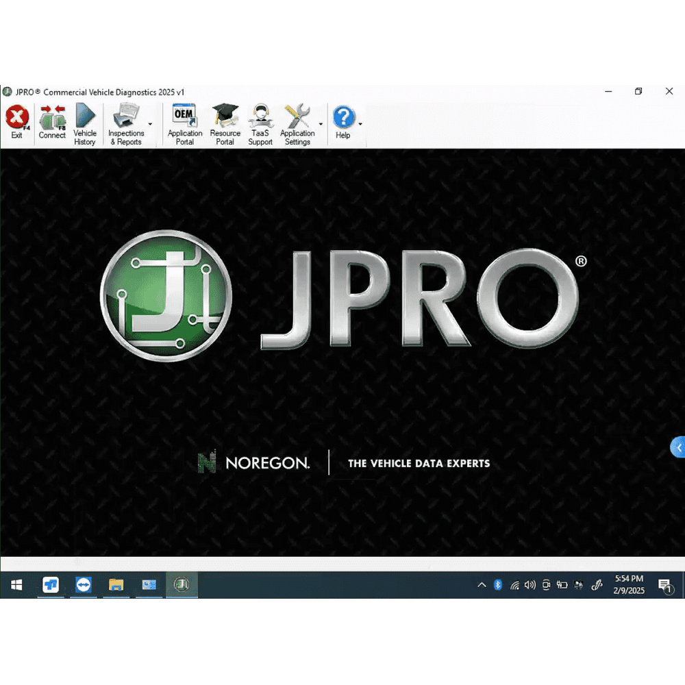 JPRO Professional Truck Diagnostic Software 2025 V1