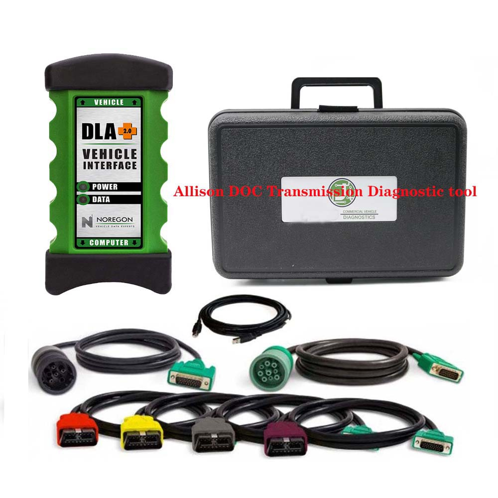 Allison DOC Transmission Diagnostic tool Truck Scanner With V2024.11 Software and Gen 5 Data files