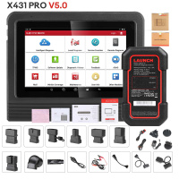 Launch X431 V V5.0 (X431 Pro V5.0)  Diagnostic Tool with DBScar VII Supports CAN FD DoIP ECU Coding 37 Special Functions